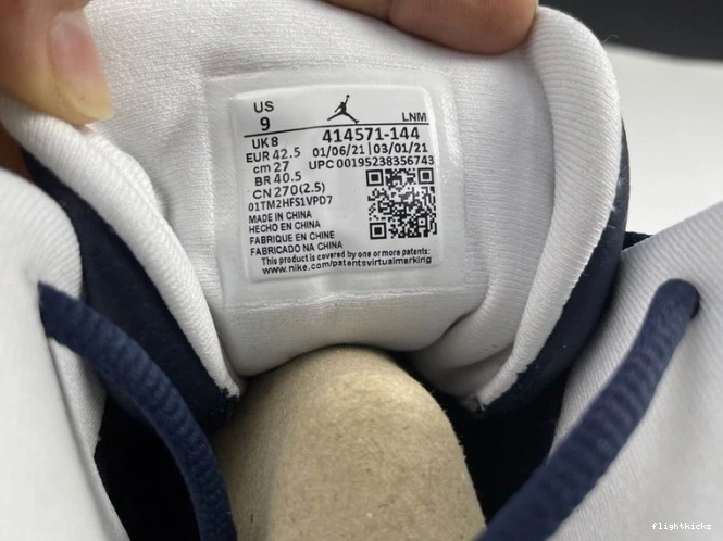 13 Blue Powder 414571-144 Jordan Air Dark 1127